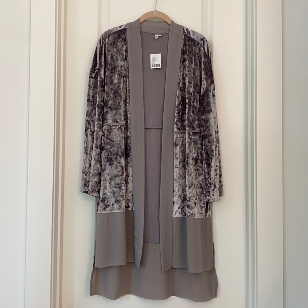 Urban Outfitters Velvet Duster NWT